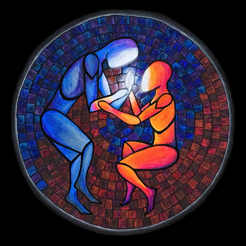 Painting by Athena Cooper