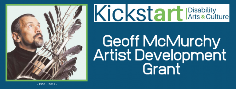 Geoff McMurchy Artist Development GRant