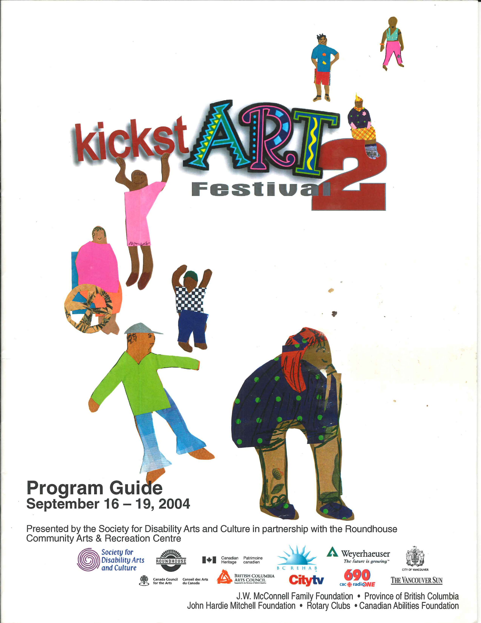 Kickstart Festival 2 2004 Program Guide Page 1
